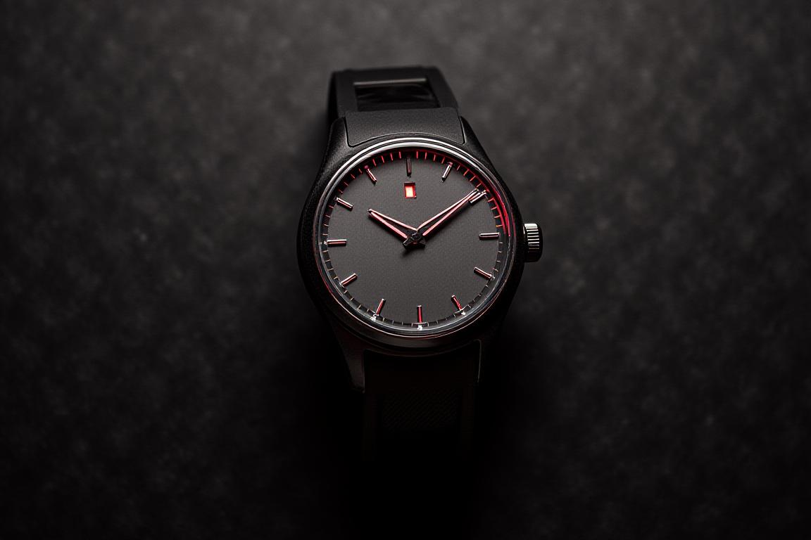 The Onyx Wraith dark edition watch
