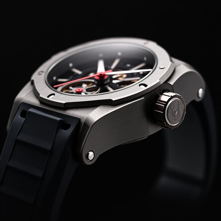 The Manhattan Tourbillon watch side view