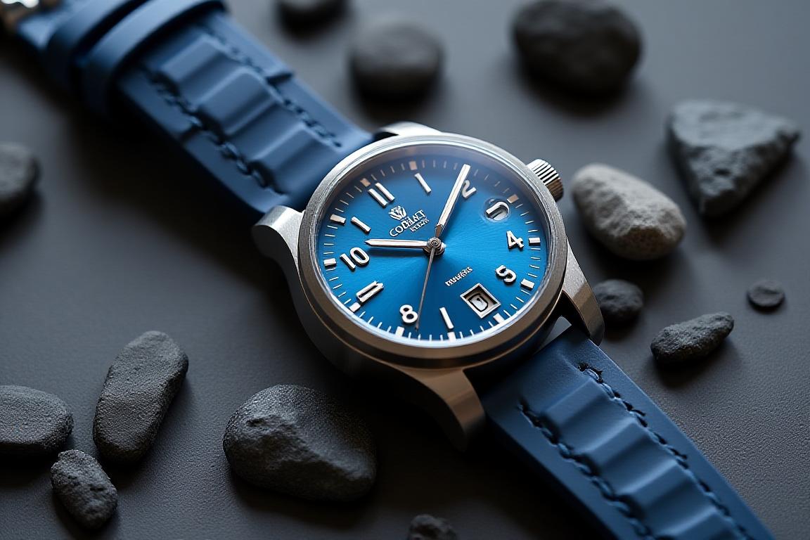 The Cobalt Sentinel timepiece